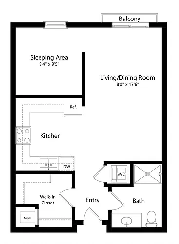 Floor plan Durham