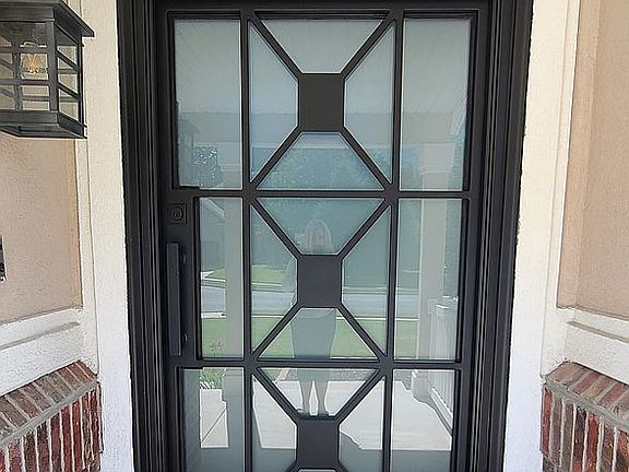 Custom Iron Front Door 