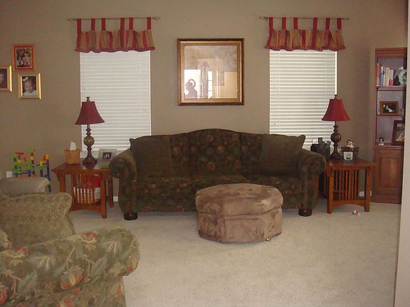 Living Rm with gas Fireplace