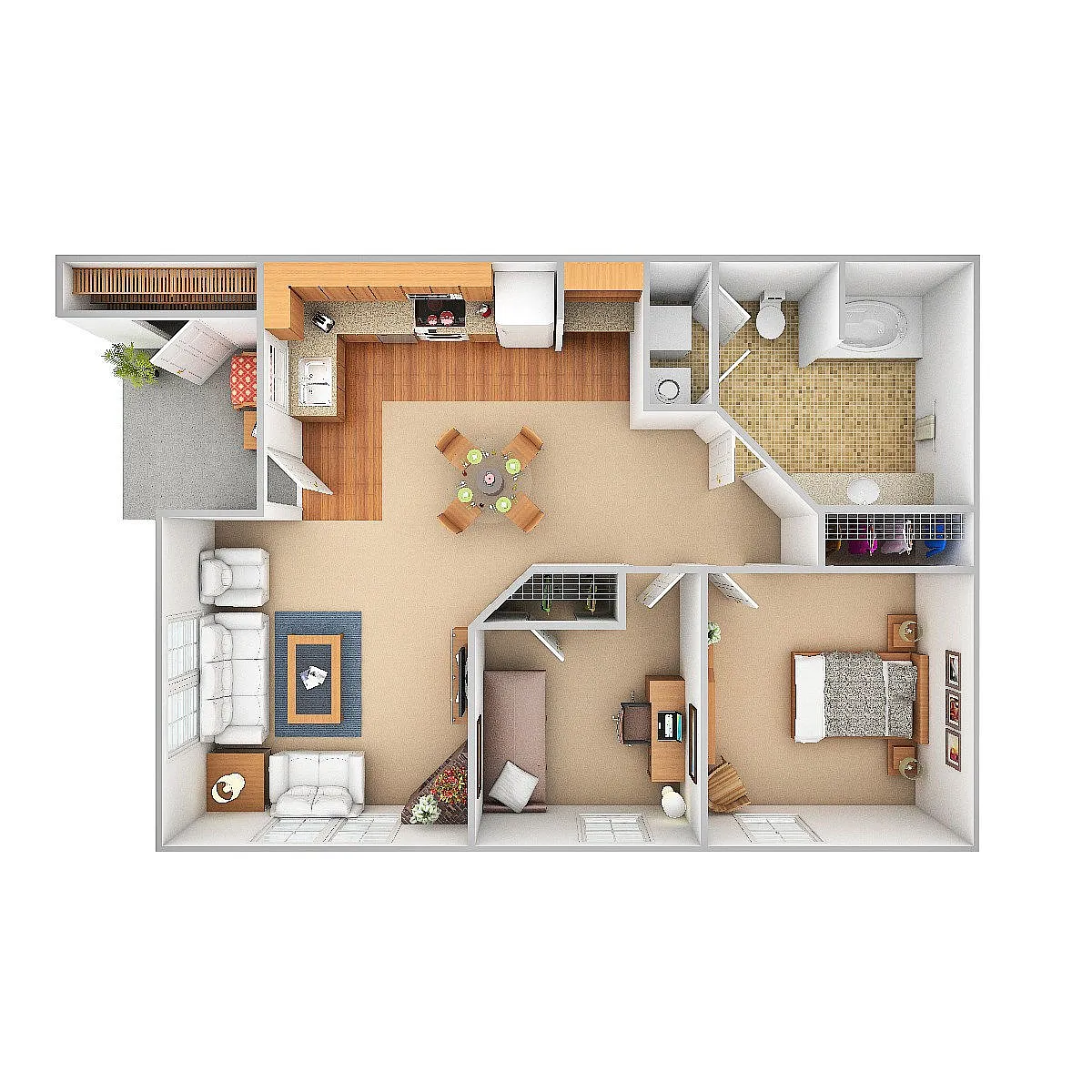 Floor plan Mercer