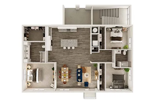 Floor plan C1 - SECOND AVE