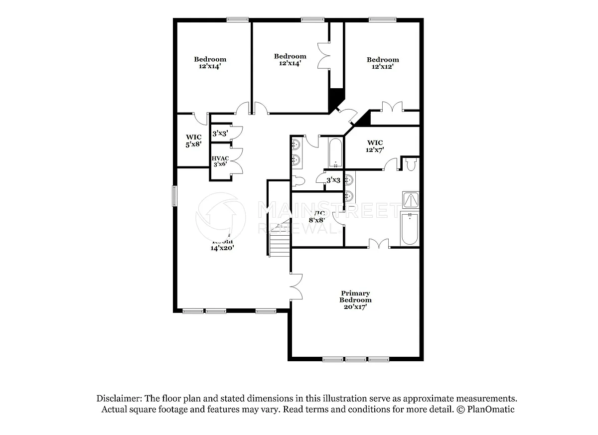 Floor Plan - 1916 Lariat Dr
