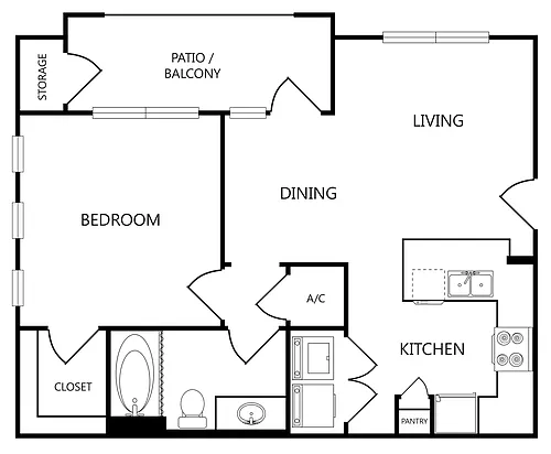 Floor plan A1