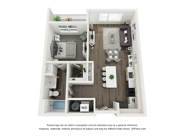 Floor plan 1B1