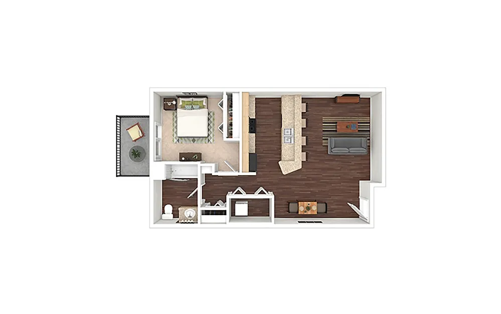 Floor plan Beige - Classic