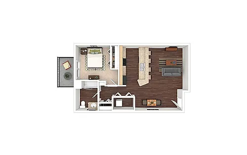 Floor plan Beige - Classic