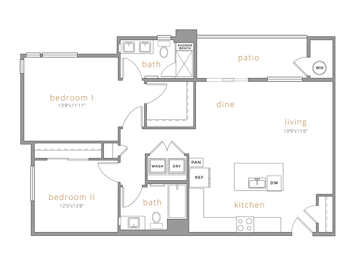 Floor plan B2