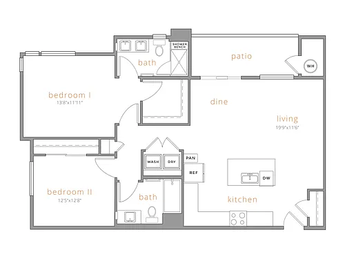 Floor plan B2
