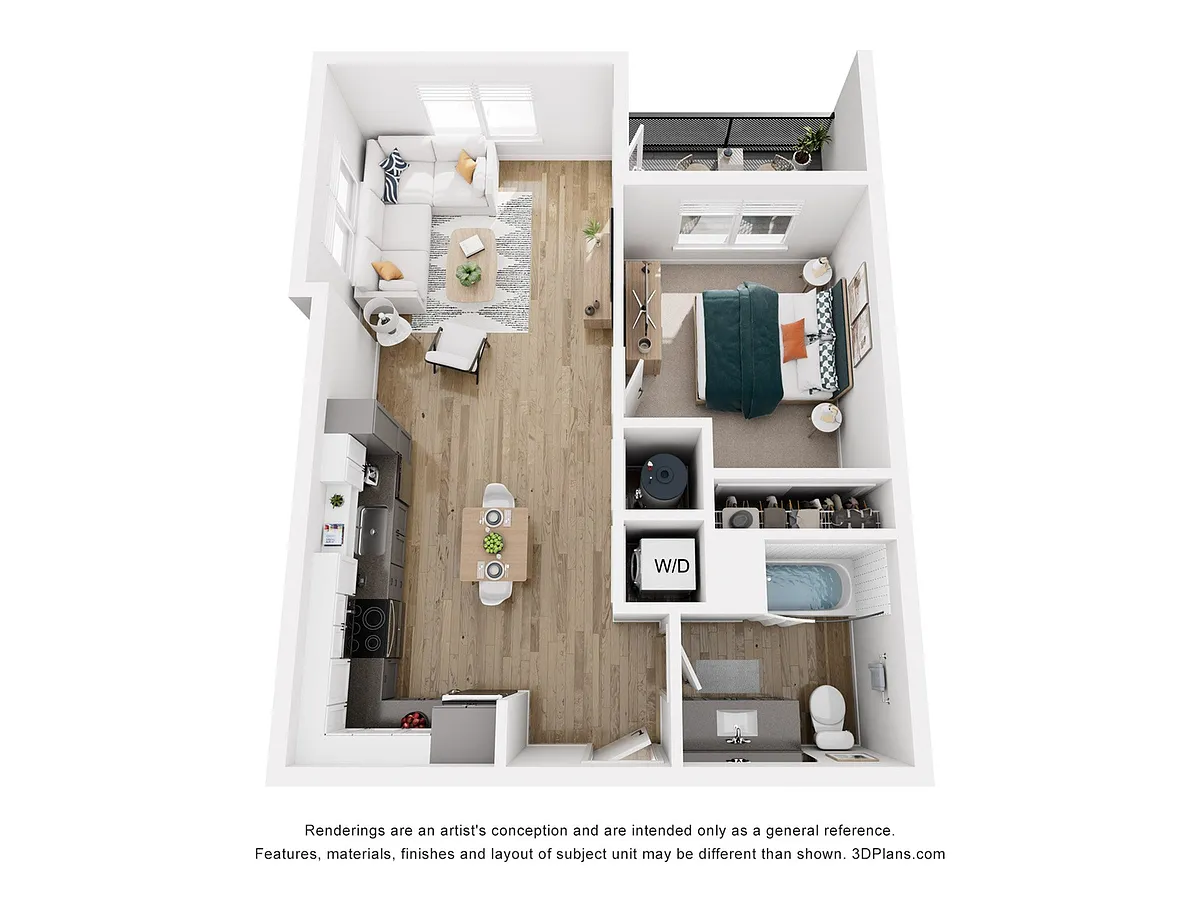 Floor plan Platform 1.2