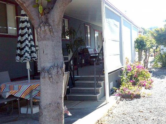 Side yard & Porch Area