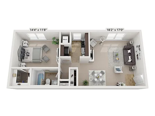 Floor plan 1/1