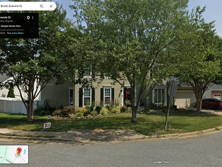 View of the house from the SW to the NE