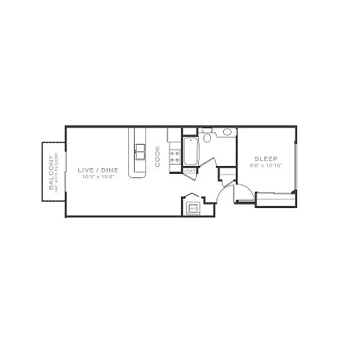 Floor plan A1