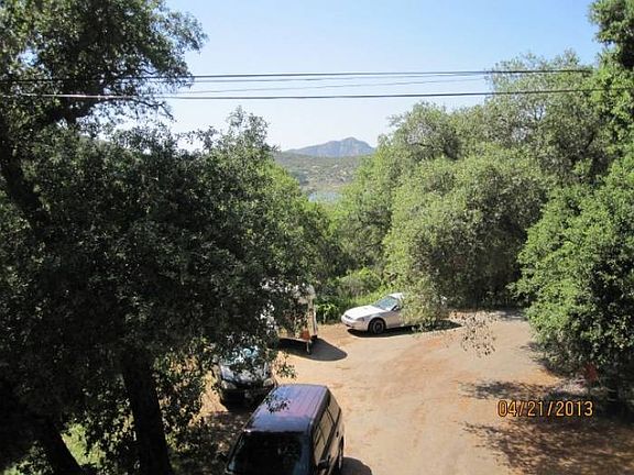 DECK WITH PEEK LAKE VIEW