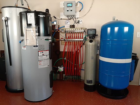 Hydrophonic Floor Heat.