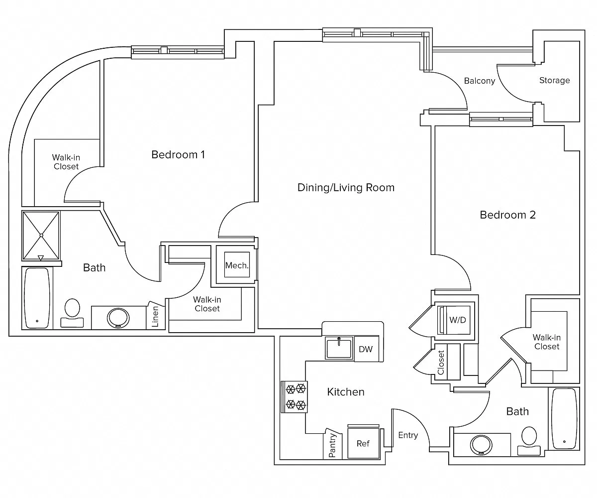 Floor plan B15