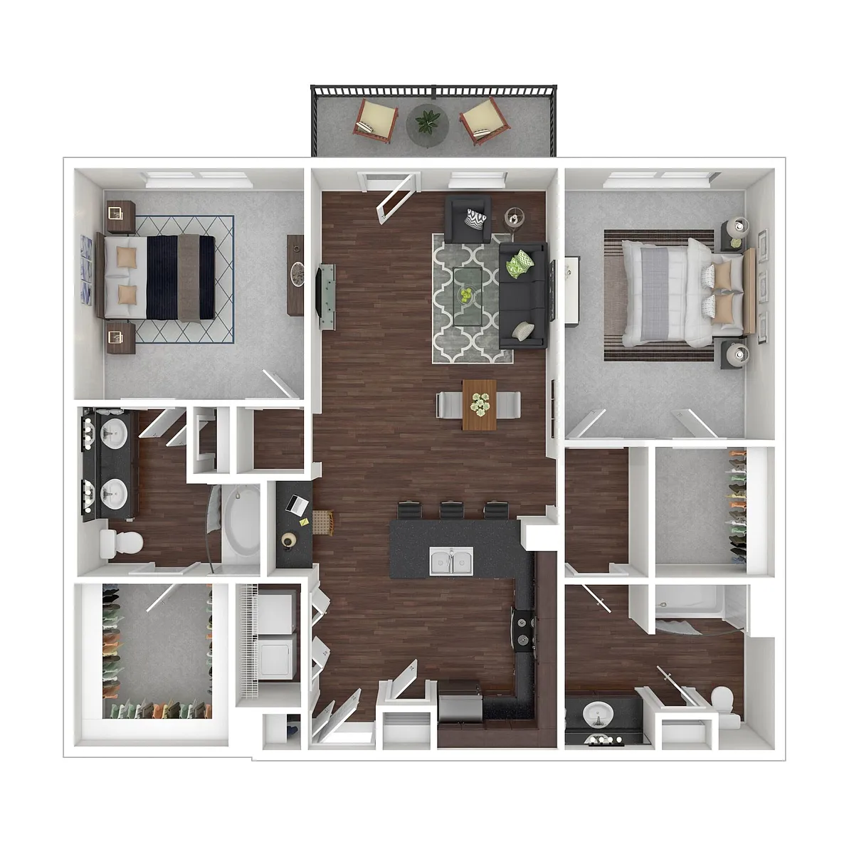 Floor plan B2
