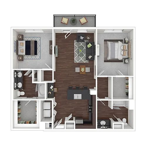 Floor plan B2