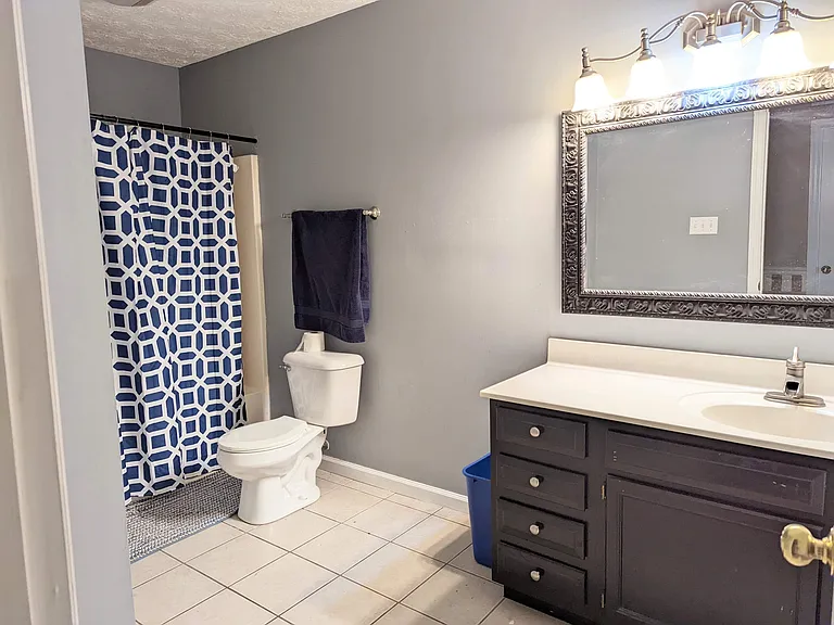 Private full bathroom in Lowe level