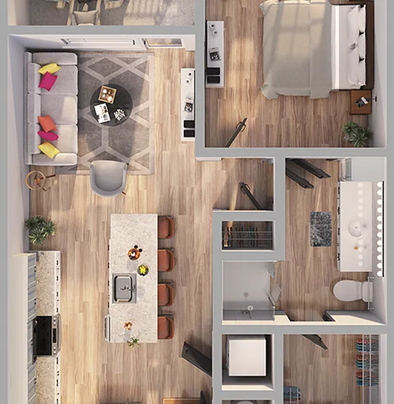 Emerson at Montford Park - A5 Floor Plan Emerson at Montford Park - A5 Floor Plan