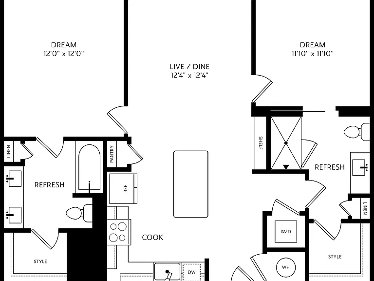B1 ALT.1 floor plan Encore Grayson