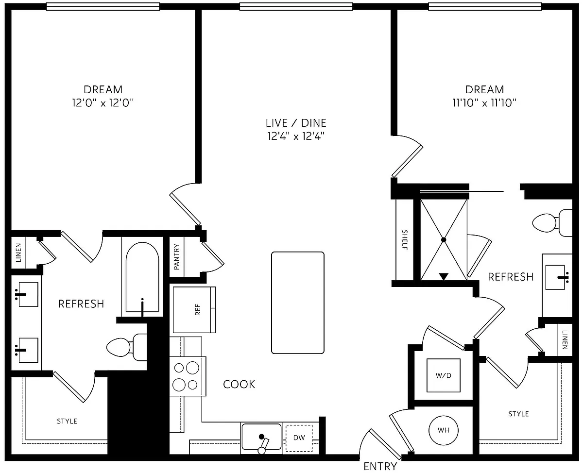 Floor plan B1 ALT.1