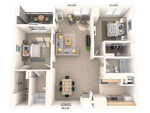 Floor plan B6-Classic-I