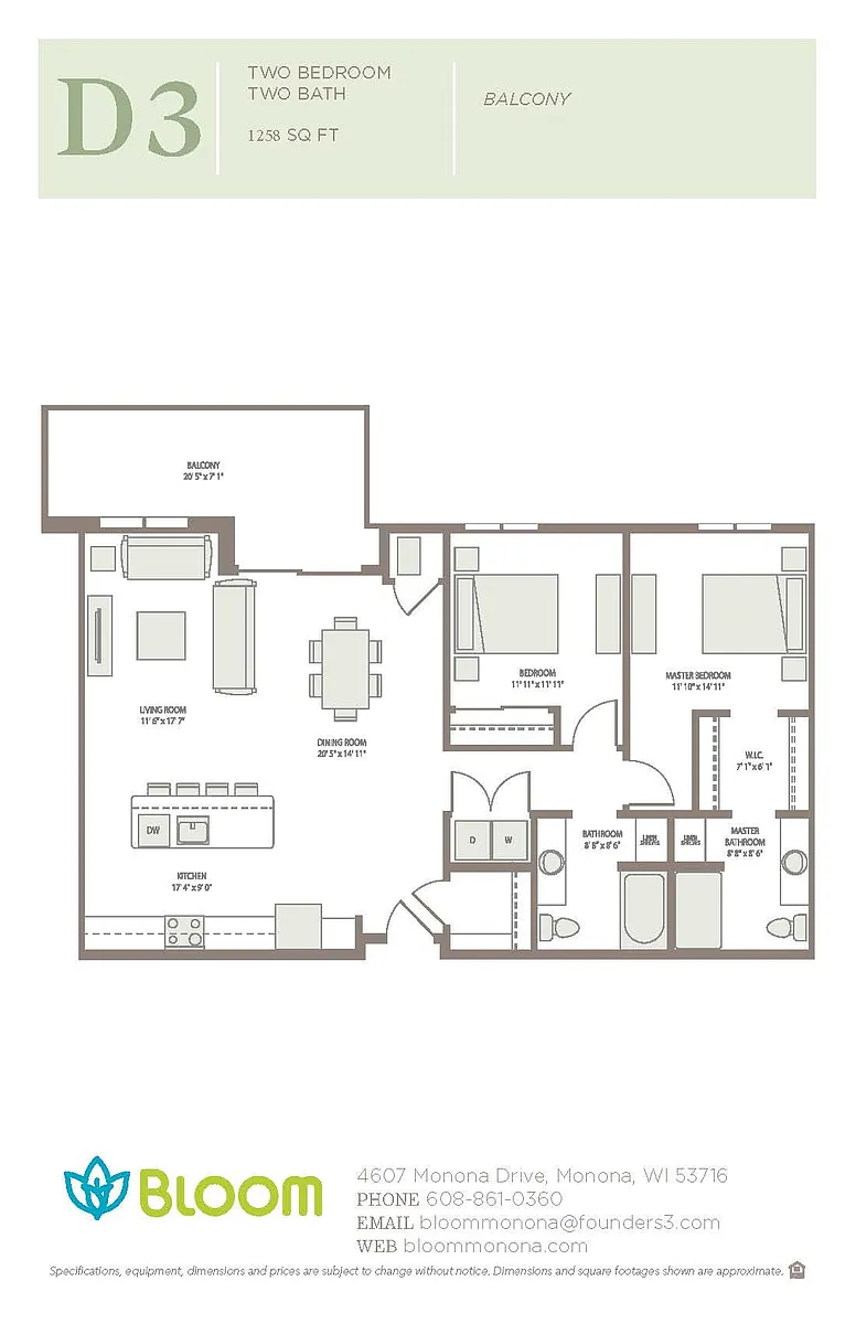 Floor plan D3