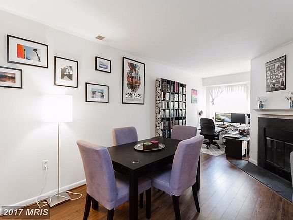 Dining room opens up to the living room