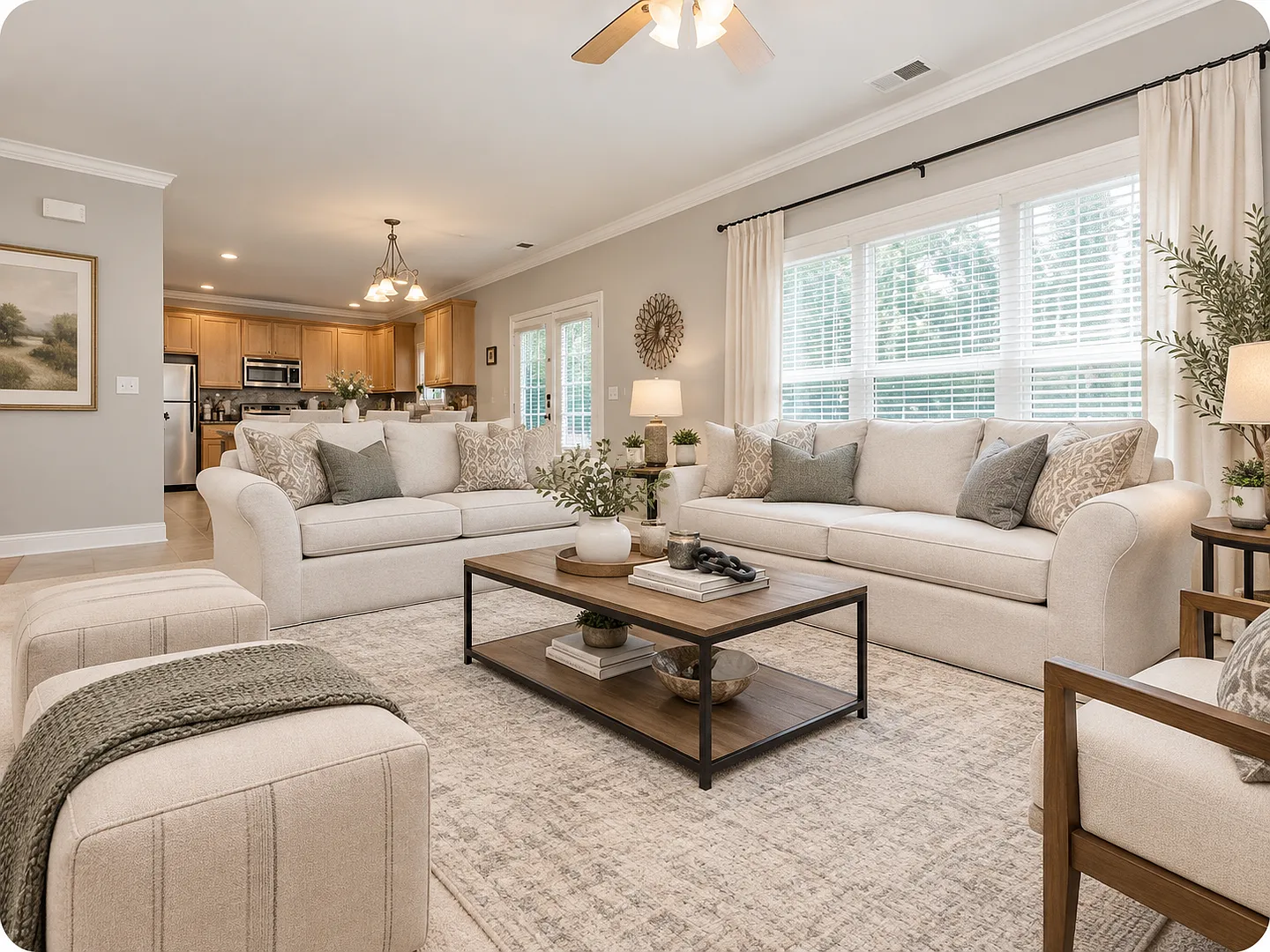 3BR/2.5BA home for rent 7 miles from uptown with access to the greenway at the end of the street. — Photo 3