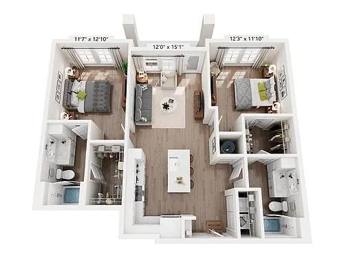 Floor plan B1