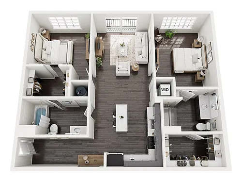 Floor plan 2Ba