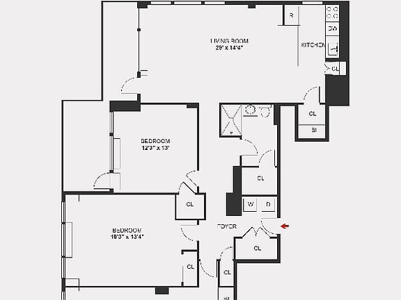 2nd image of 57 W 55th St Penthouse S