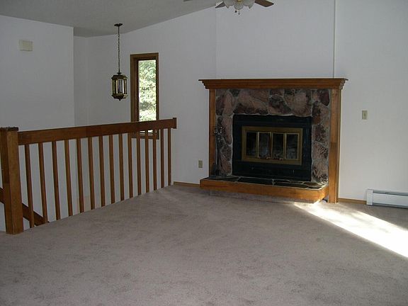 Upstairs living area