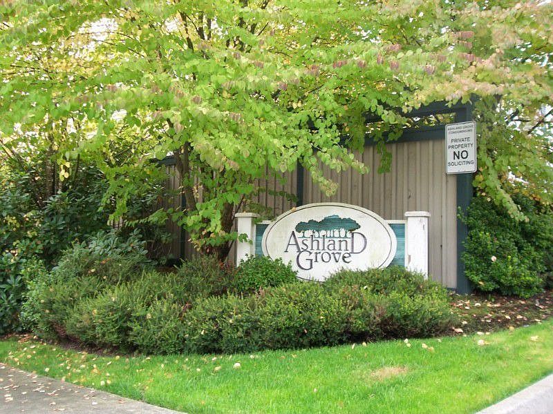 Ashland Grove entrance to fenced meticulously maintained grounds, homes and covered parking for home