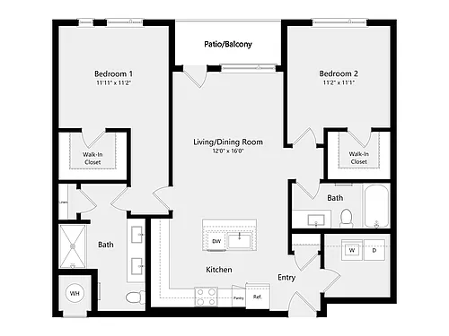 Floor plan B3