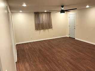 Master bed room very large