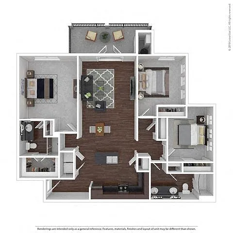 Floor plan C1
