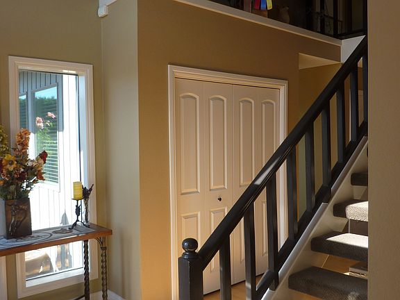 Foyer with lots of closets