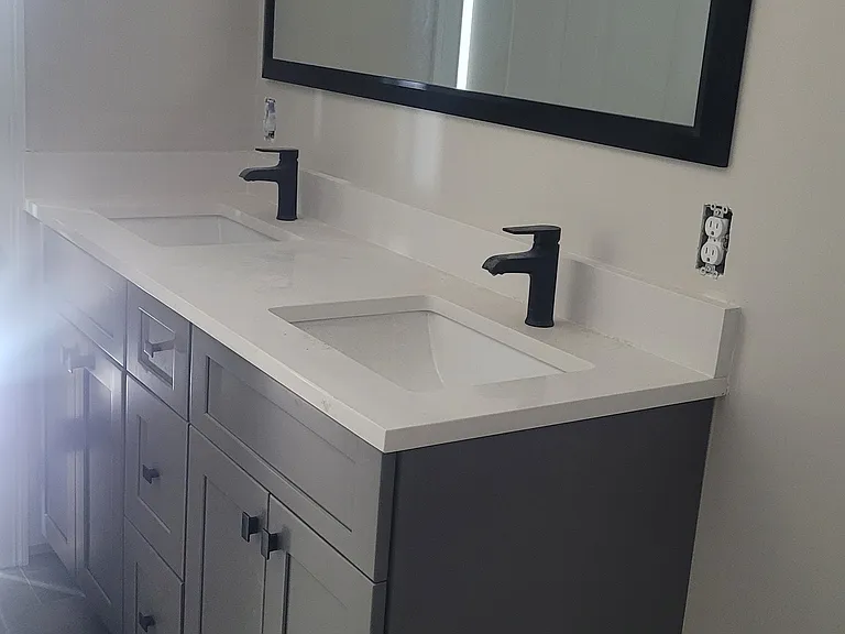 Double vanity!
