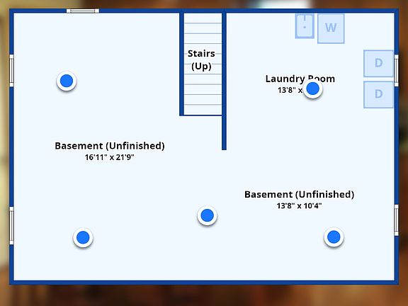 Basement layout.