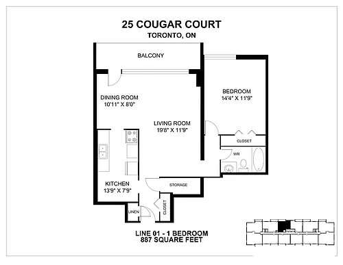 Floor plan 1401