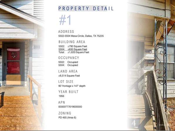 5504 Mesa Cir, Dallas, TX 75235