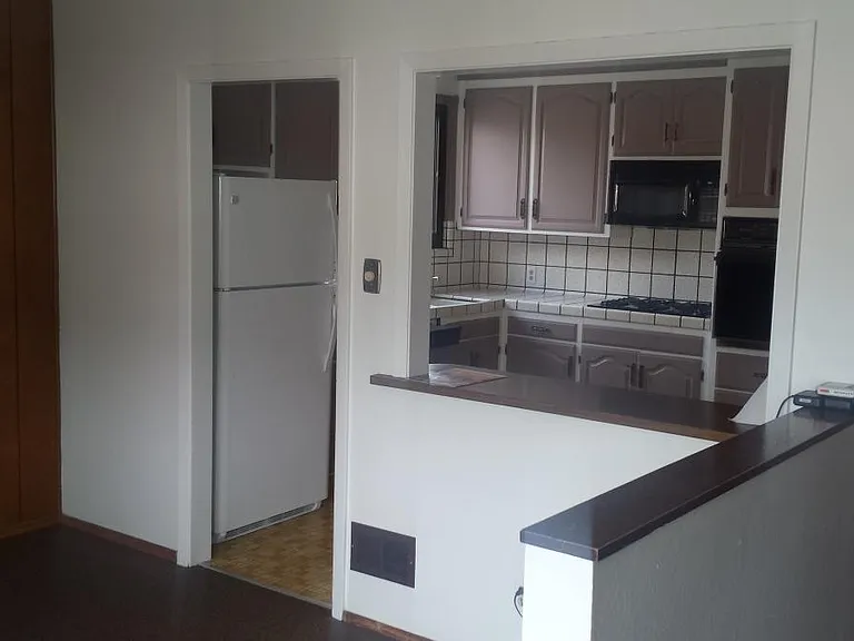 Kitchen view from dining area