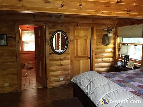 Master suite with bath and walk-in closet