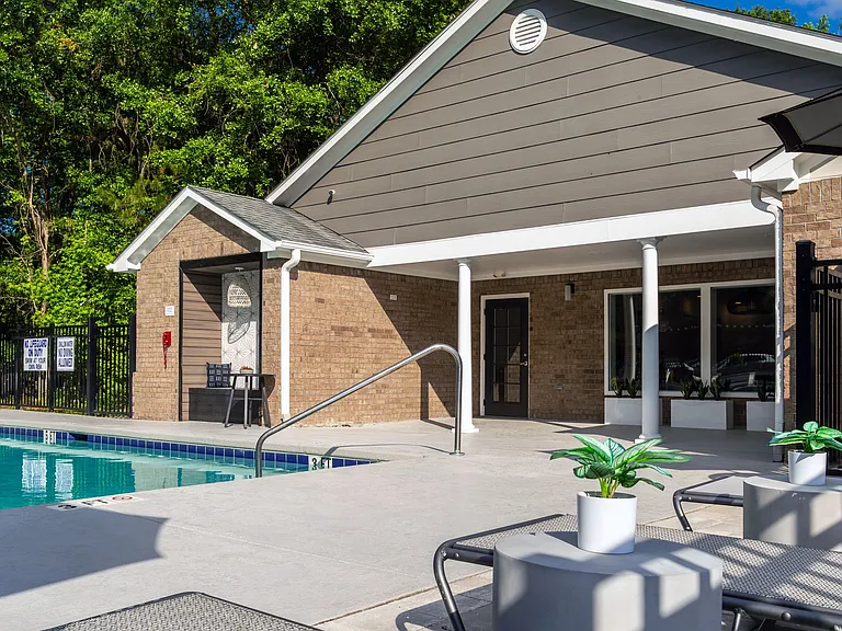Bask in the sunshine at our pool!