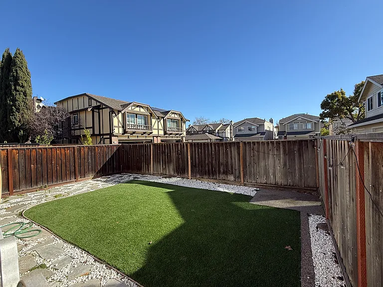Low maintenance back yard