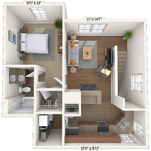 Floor plan A1