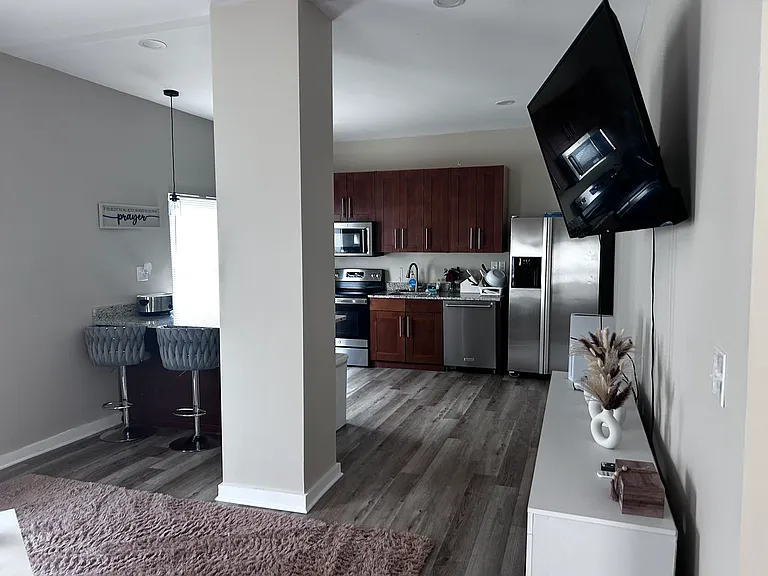 View toward kitchen