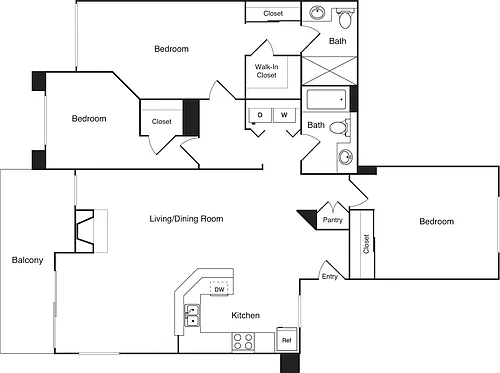 Floor plan Del Mar
